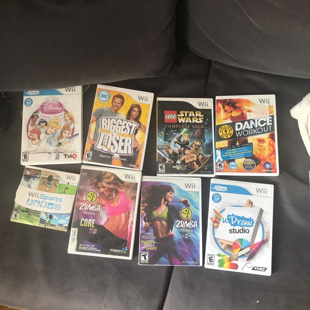 Nintendo Wii Game Collection - Assorted Titles